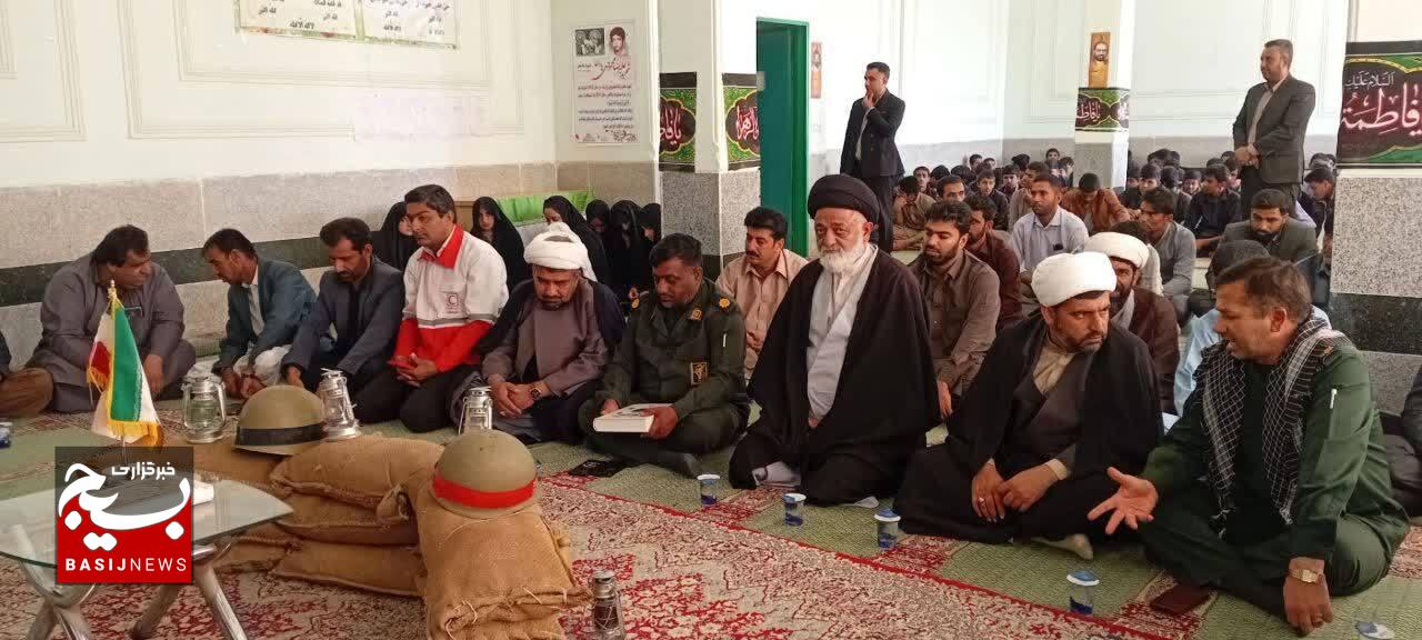 برگزاری یادواره «لاله‌های روشن» به یاد شهید مدافع حرم پرویز بامری در جیرفت