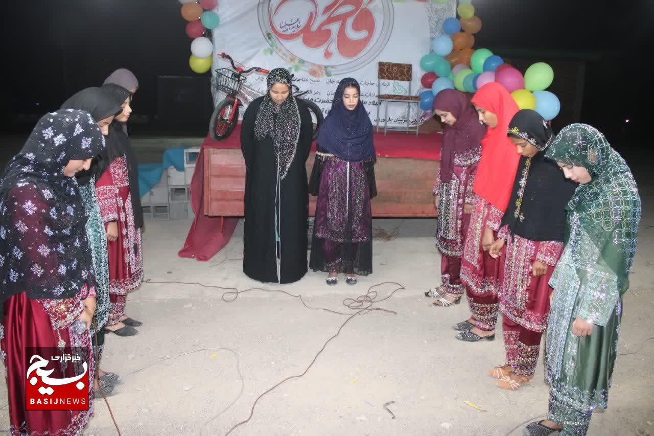 جشن ولادت حضرت زهرا (س) در روستای ده گودال برگزار شد + تصاویر