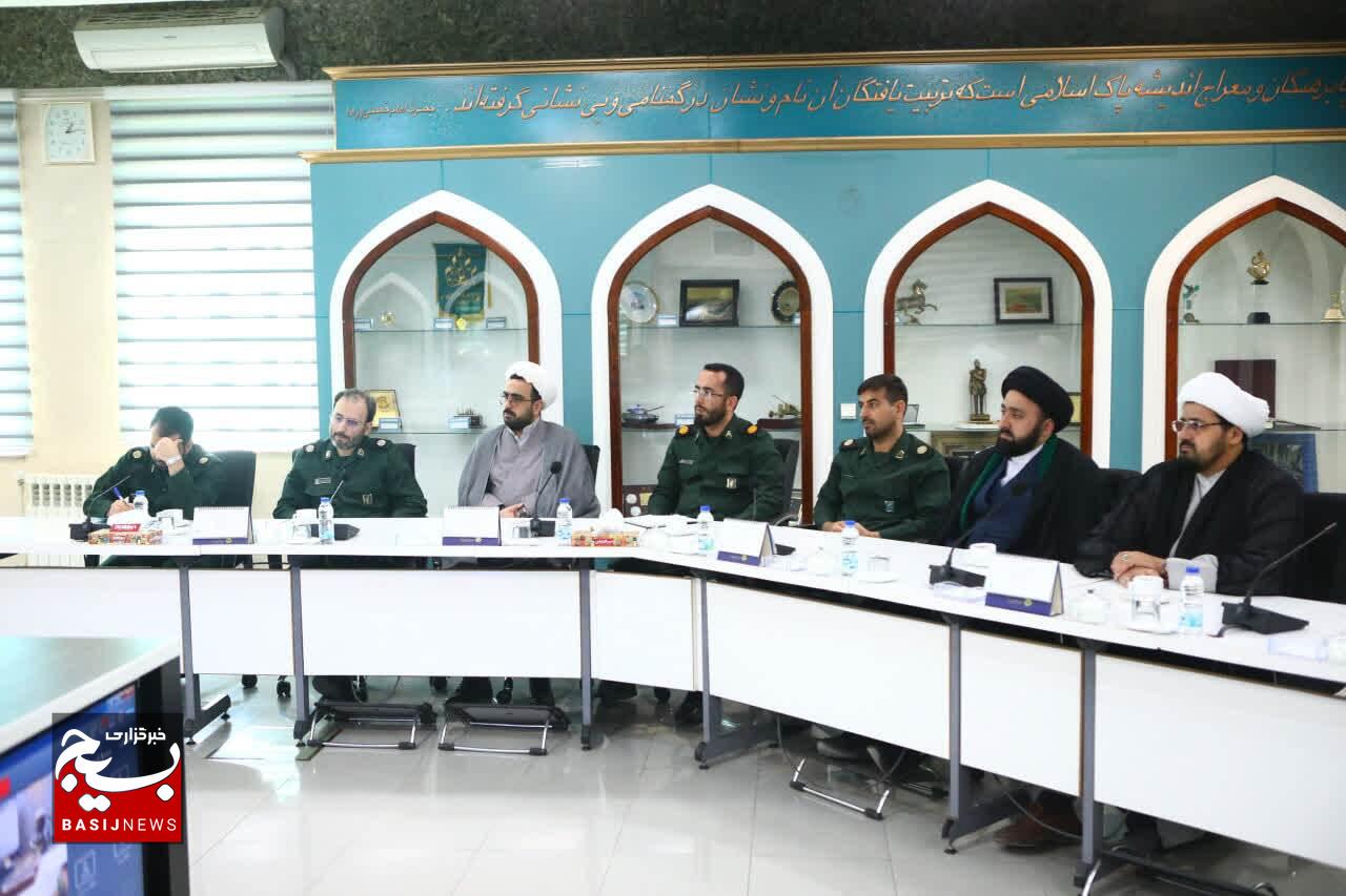 تکریم و معارفه مسئول سازمان تعلیم و تربیت بسیج