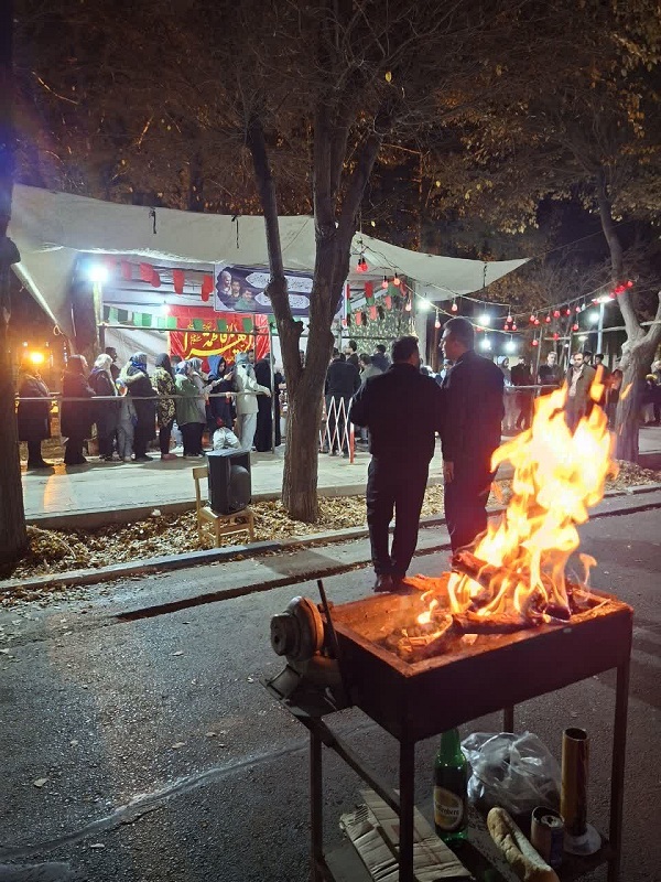 برپایی موکب پذیرایی در روز میلاد سراسر نور دخت نبی اکرم(صلی الله علیه وآله وسلم)