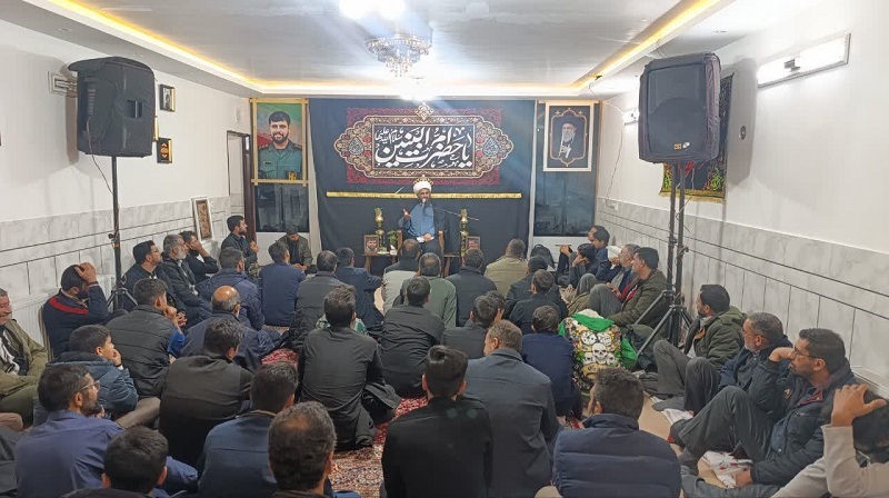 برنامه بزرگداشت شهید امیرحسین براتی از شهدای جنگ دوازده روزه