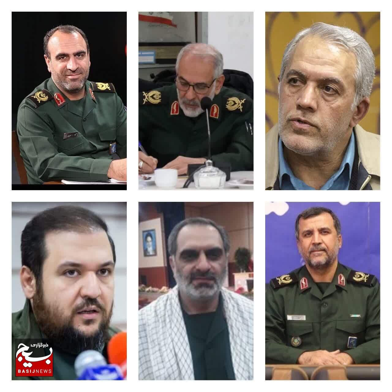 شش نفر از مسئولان فعلی و سابق سازمان بسیج مستضعفین در پانزدهمین جشنواره مالک اشتر ستاد کل نیروهای مسلح، منتخب شدند
