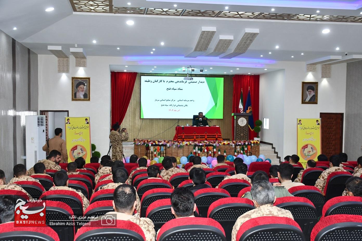 تجلیل از برگزیدگان جشنواره حضرت علی اکبر (ع) در سپاه فتح