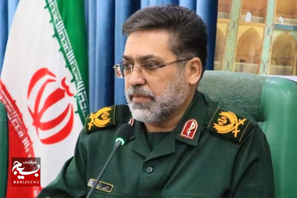 پیام تبریک فرمانده سپاه انصارالحسین(ع) درپی کسب موفقیت تیم طب رزم استان همدان