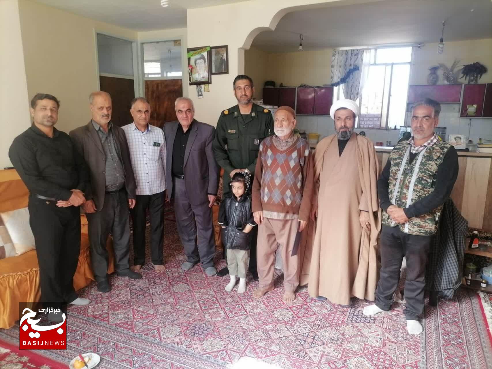 دیدار با خانواده معظم شهدا در داهوییه به مناسبت شهادت حضرت زهرا (س) و هفته بسیج