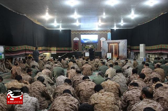 مراسم سوگواری بی بی دوعالم خانم فاطمه الزهرا سلام الله علیها در لشکر 27 برگزار شد