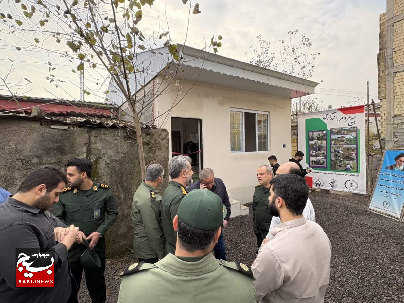 افتتاح ۴ مسکن محرومین رشت همزمان با هفته بسیج با اعتبار ۲میلیاردتومان