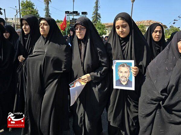 شهید مجتبی محمد حسینی با توکل زیست و با ایثار پرکشید