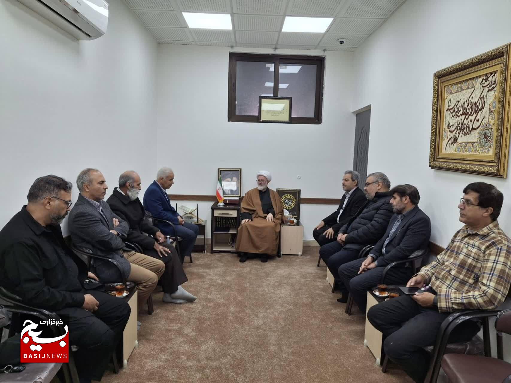 بیعت هنرمندان و خبرنگاران شاهرود با رهبر انقلاب+تصاویر