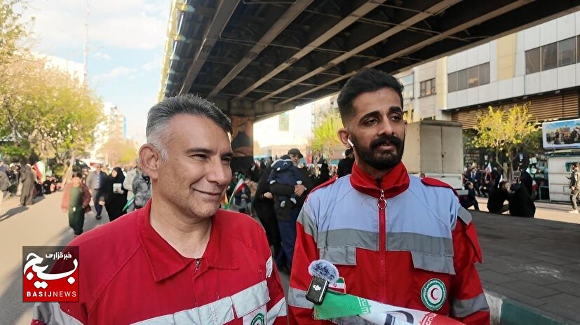 12 فروردین، همزمان با روز جمهوری اسلامی، یک روز تاریخی در کنار مردم و با یاد شهید تنگسیری ، مرکز بسیج کل وزارت نفت، مصاحبه پنجم