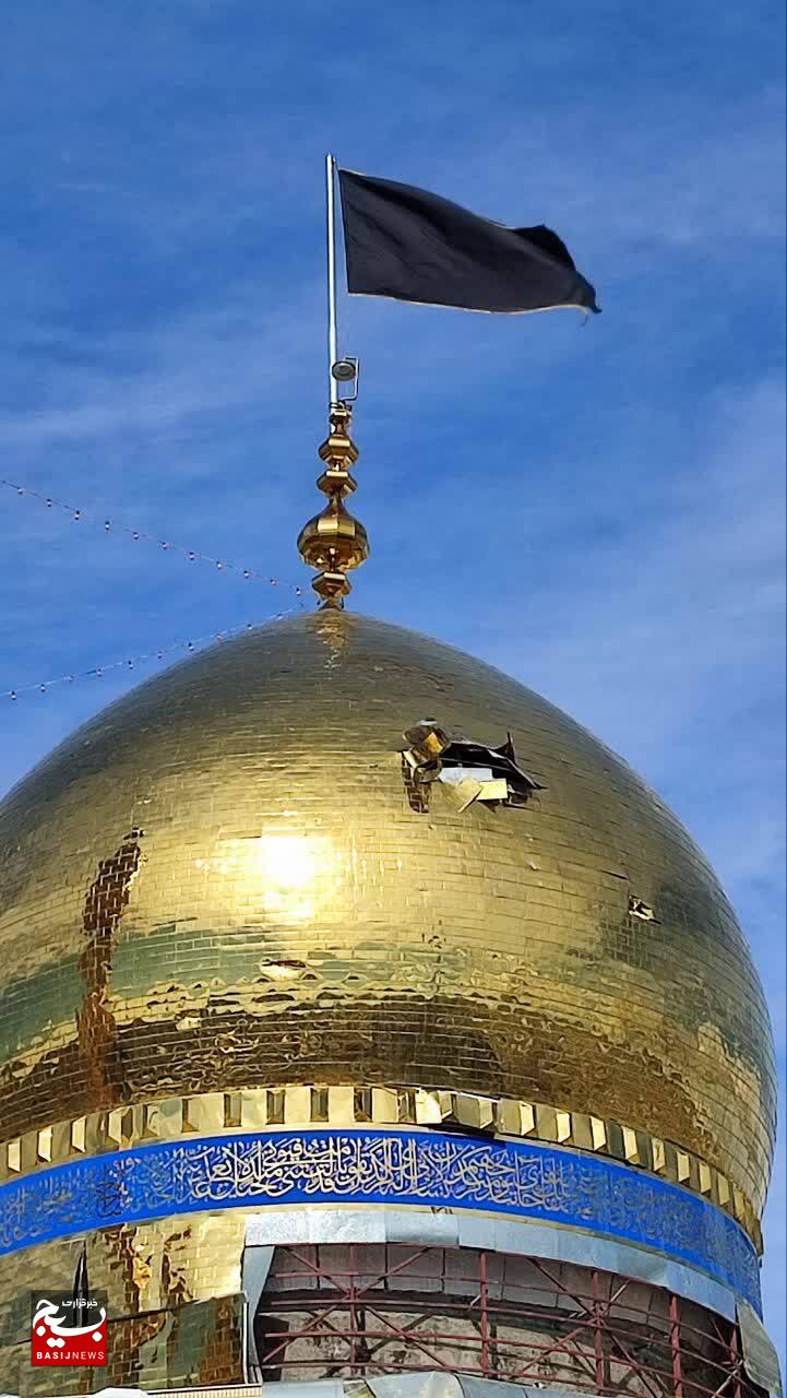 حمله جنایتکارانه آمریکایی-صهیونی به حسینیه اعظم زنجان