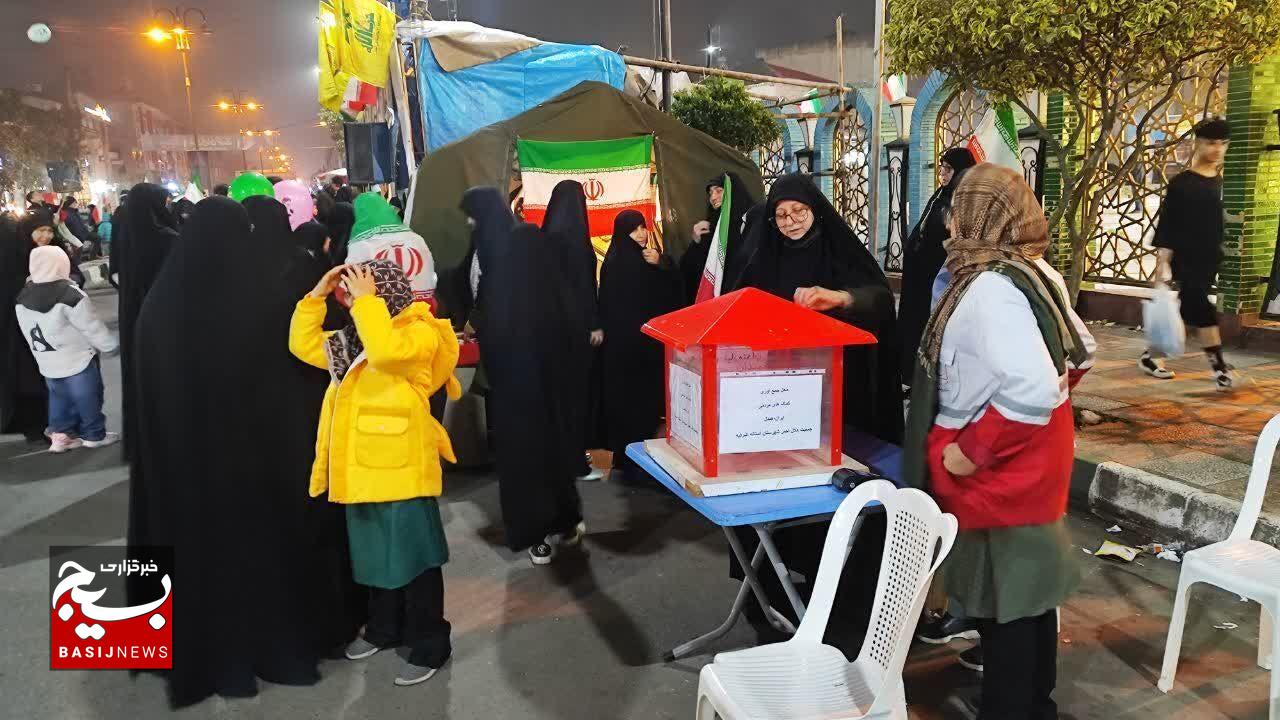 «از کف خیابان تا دل عملیات»روایت حضور بی‌وقفه هلال‌احمر آستانه‌اشرفیه در جنگ رمضان