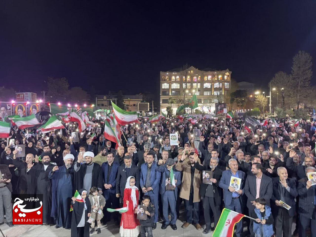 رزمندگان خیابان‌ها پرچم ایستادگی را برافراشتند