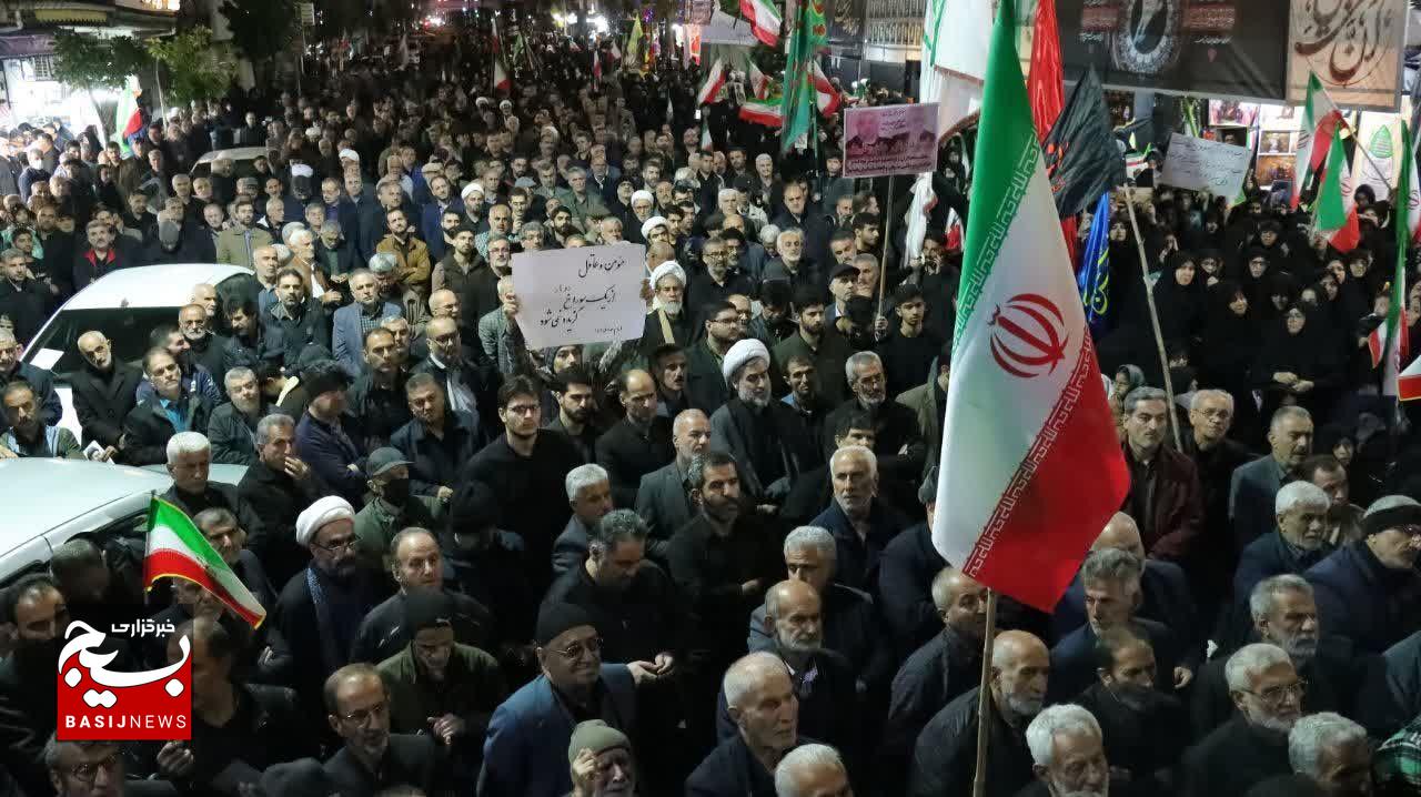 رزمندگان خیابان‌ها پرچم ایستادگی را برافراشتند