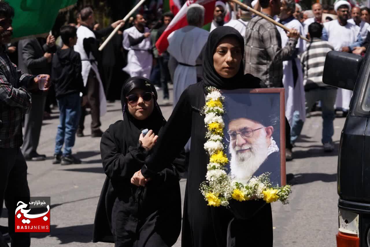اجتماع گسترده عزاداران در طریق‌الشهدای کرمان + تصاویر