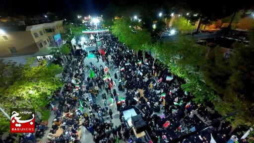 اربعین سید الشهدای انقلاب اسلامی در گناباد به روایت تصویر