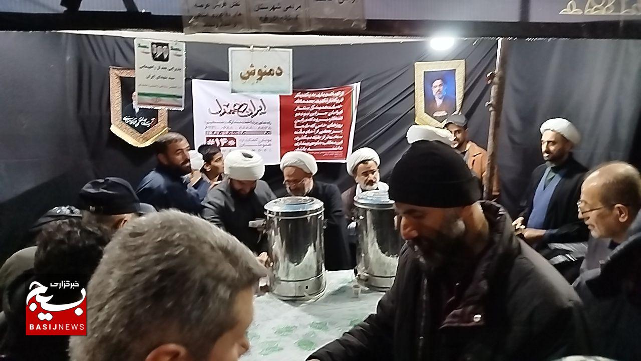 طلاب بسیجی خدمت‌رسانی موکب شهید رضی را علمی و میدانی پیش می‌برند