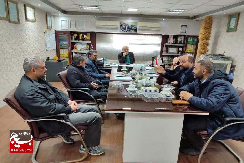 بازدید مسئول سازمان بسیج کارگران و کارخانجات استان همدان از دو واحد صنعتی
