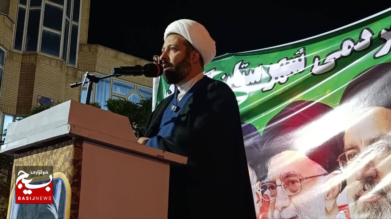 انتقام خون رهبر، خروج آمریکا و نابودی اسرائیل است