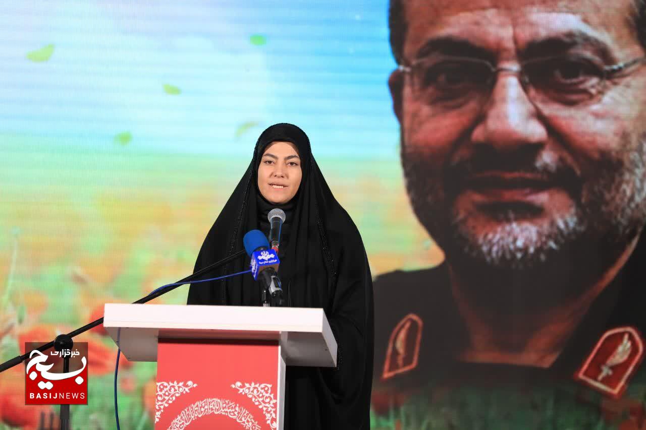 مراسم چهلمین روز شهادت سرلشکر پاسدار غلامرضا سلیمانی در شهرستان فارسان