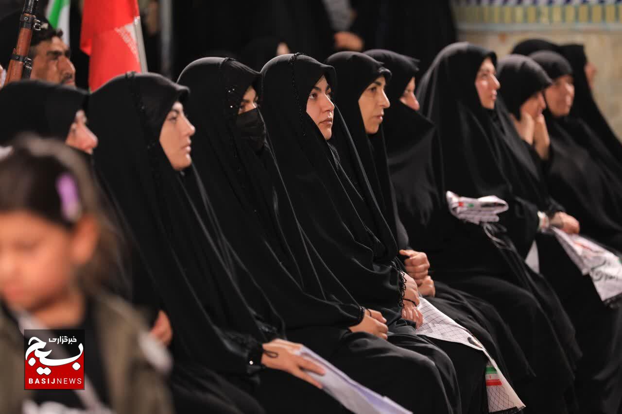مراسم چهلمین روز شهادت سرلشکر پاسدار غلامرضا سلیمانی در شهرستان فارسان