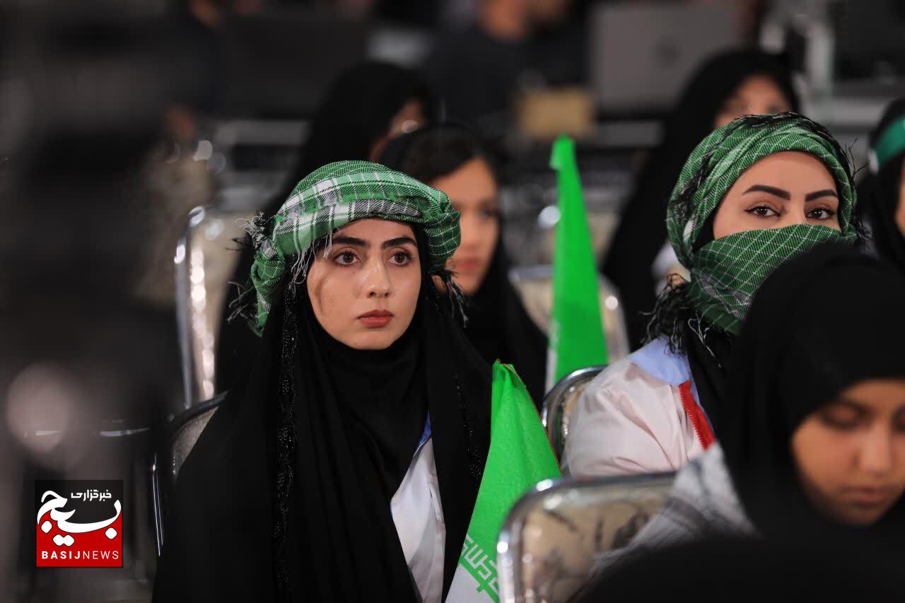 مراسم چهلمین روز شهادت سرلشکر پاسدار غلامرضا سلیمانی در شهرستان فارسان