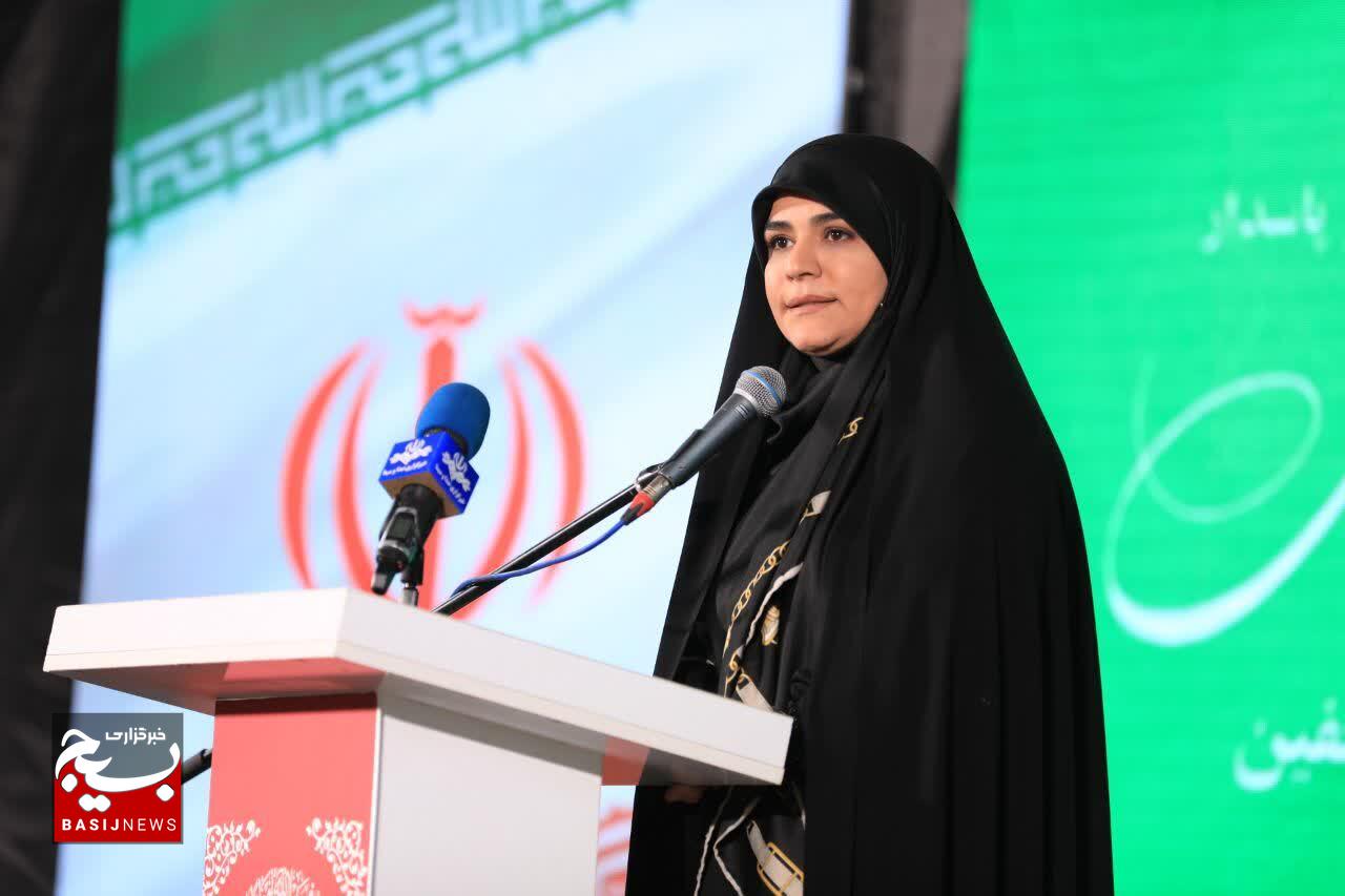 مراسم چهلمین روز شهادت سرلشکر پاسدار غلامرضا سلیمانی در شهرستان فارسان