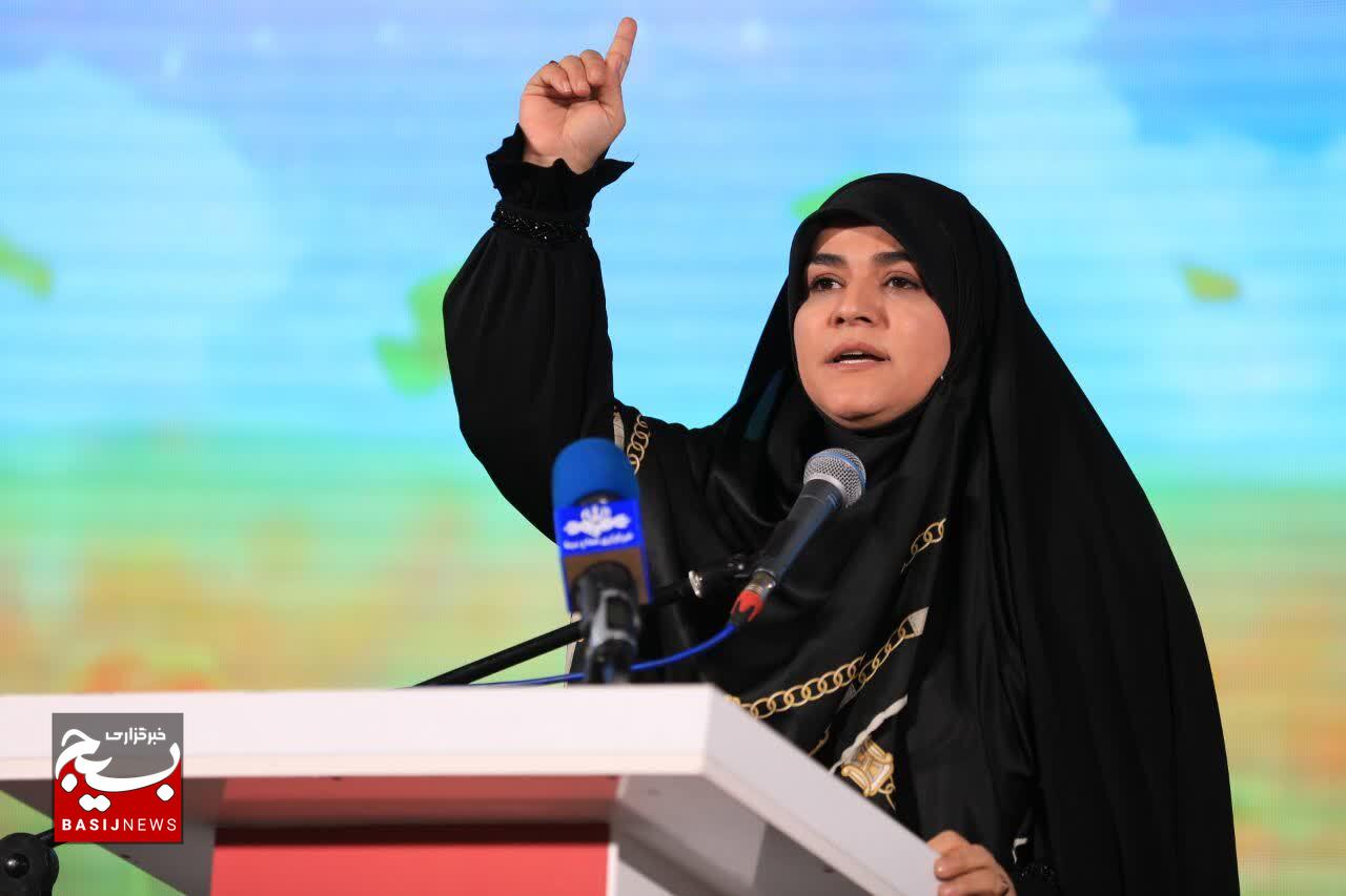مراسم چهلمین روز شهادت سرلشکر پاسدار غلامرضا سلیمانی در شهرستان فارسان
