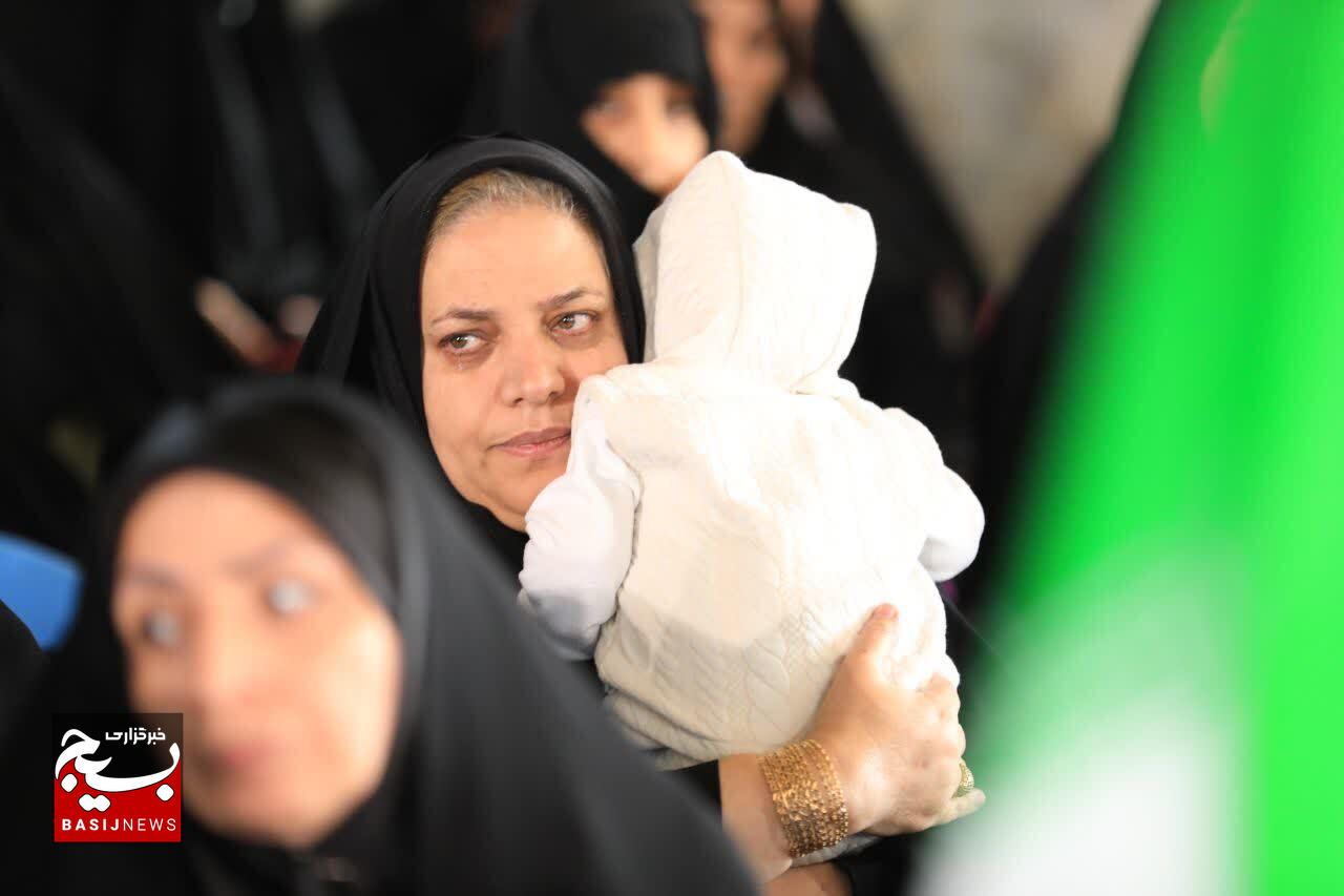 مراسم چهلمین روز شهادت سرلشکر پاسدار غلامرضا سلیمانی در شهرستان فارسان