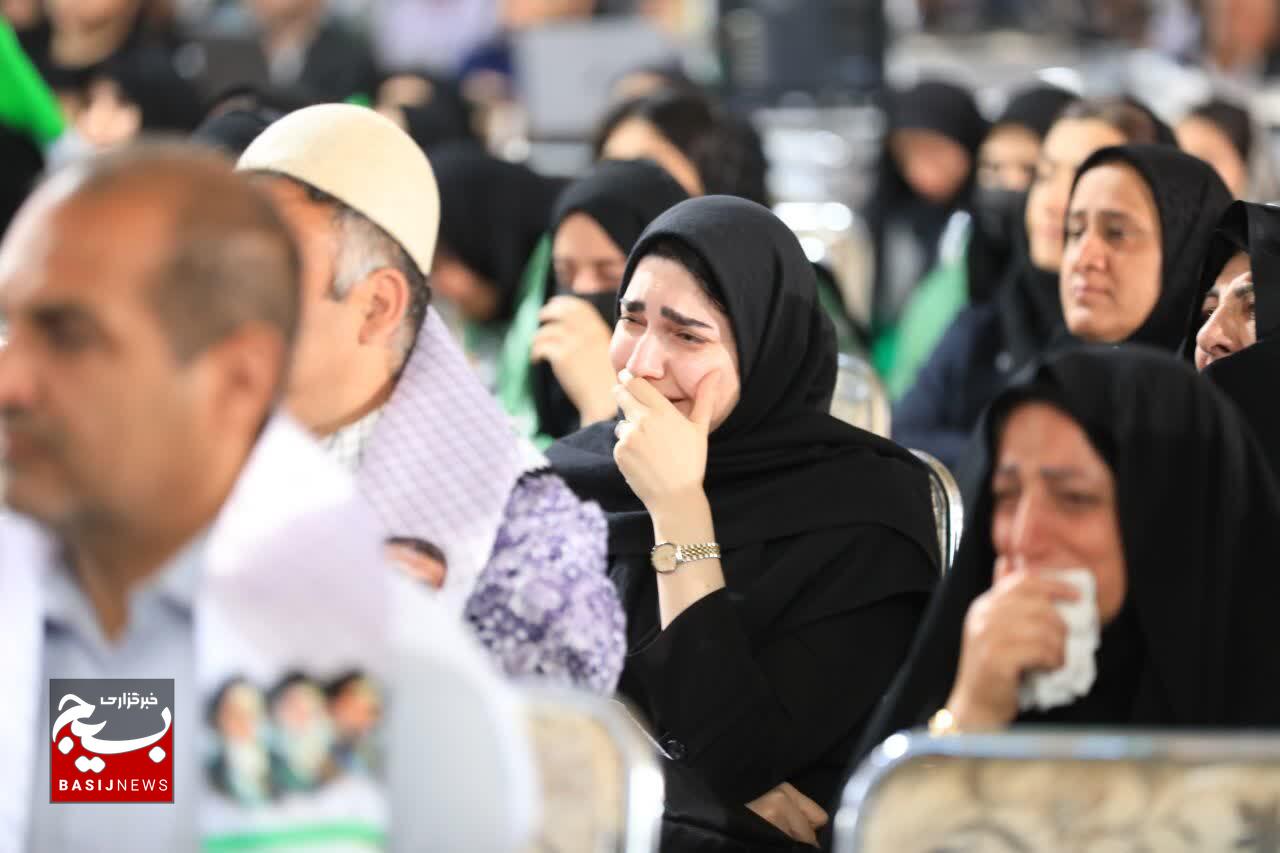 مراسم چهلمین روز شهادت سرلشکر پاسدار غلامرضا سلیمانی در شهرستان فارسان