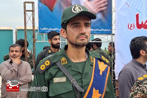رزمایش جان فدا برای ایران امام رضا در کنگان/ جان فدائیان ایران اسلامی آماده نبرد با دشمنان هستند
