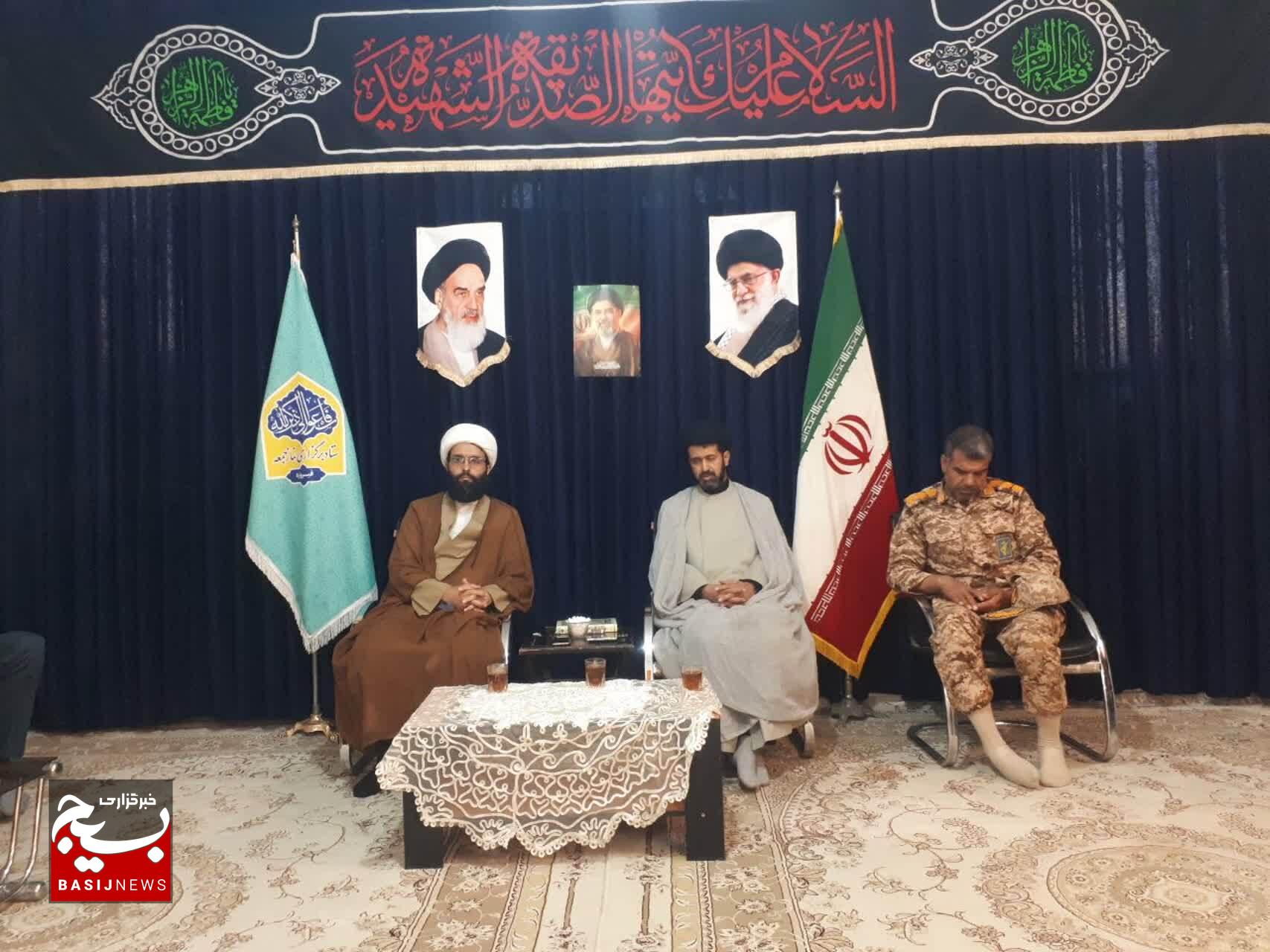 هفته عقیدتی سیاسی؛ تأکید بر معنویت و بصیرت در دیدار با امام جمعه فیروزه