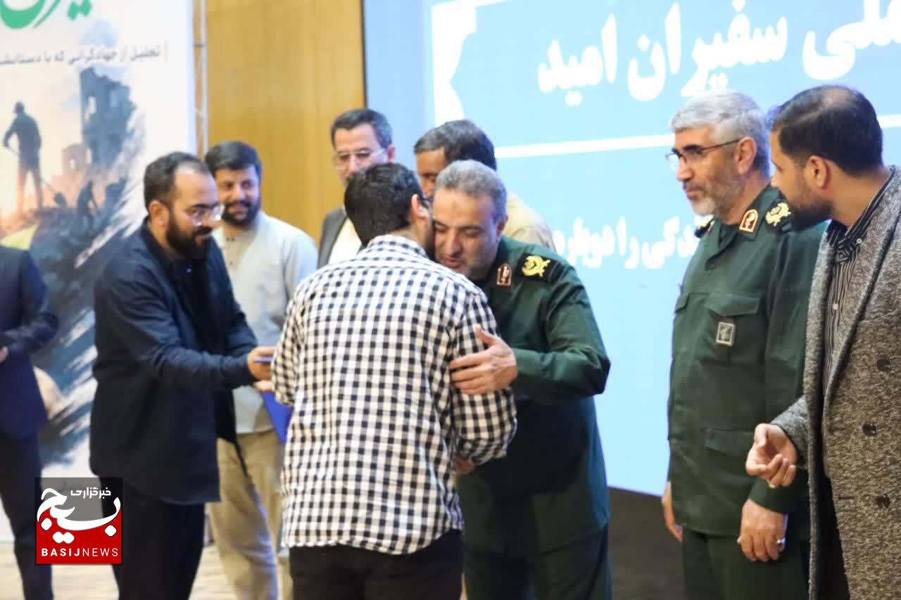جهادگران در جنگ رمضان با وجود حملات موشکی دشمن از پای ننشستند