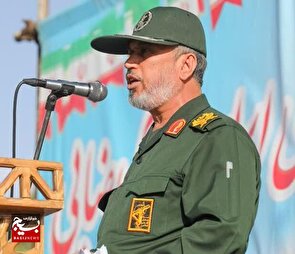 پیام تشکر فرمانده سپاه الغدیر استان یزد ازحضور پرشکوه مردم درهمایش جانفدای ایران امام رضایی