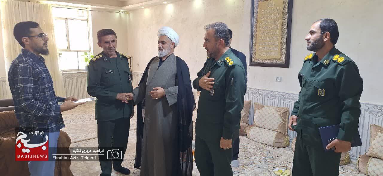 دیدار و تجلیل مسئولان سپاه فتح از جانبازان در یاسوج