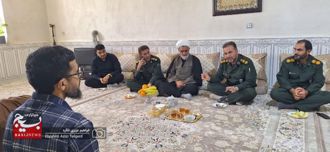 دیدار و تجلیل مسئولان سپاه فتح از جانبازان در یاسوج