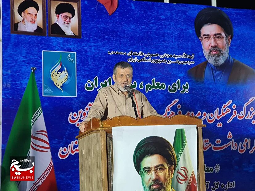 پایه‌گذاری ریل فکری انقلاب در مکتب امام شهید و علامه مطهری/دانش موشکی در میدان عمل معلمان شکل گرفته است  