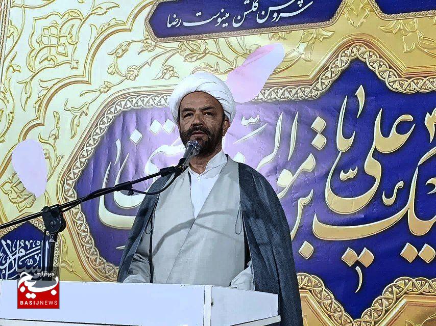 چهلمین روز شهادت سرلشکر پاسدار غلامرضا سلیمانی
