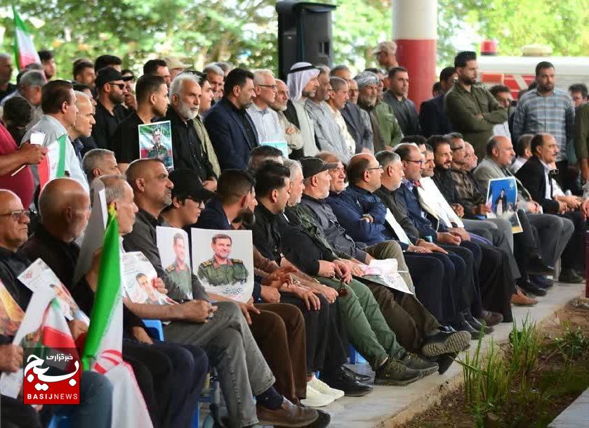 اربعین دریابان شهید علیرضا تنگسیری در آبادان