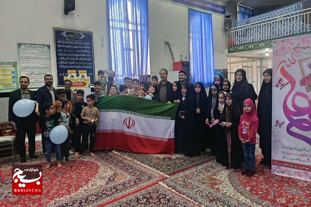 برگزاری برگ دوم رواق کودک در محله زرینی ملایر برگزاری برگ دوم رواق کودک در محله زرینی ملایر