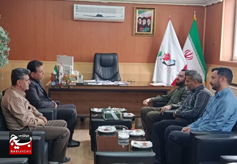 دیدار رئیس سازمان بسیج رسانه با مدیرکل بنیاد شهید و امور ایثارگران استان کرمانشاه