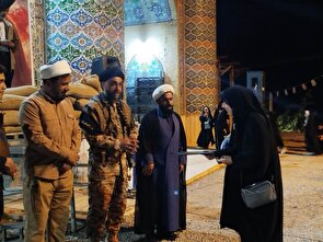 تجلیل از مدیران عقیدتی سیاسی ناحیه مقاومت بسیج دنا + ( تصاویر)