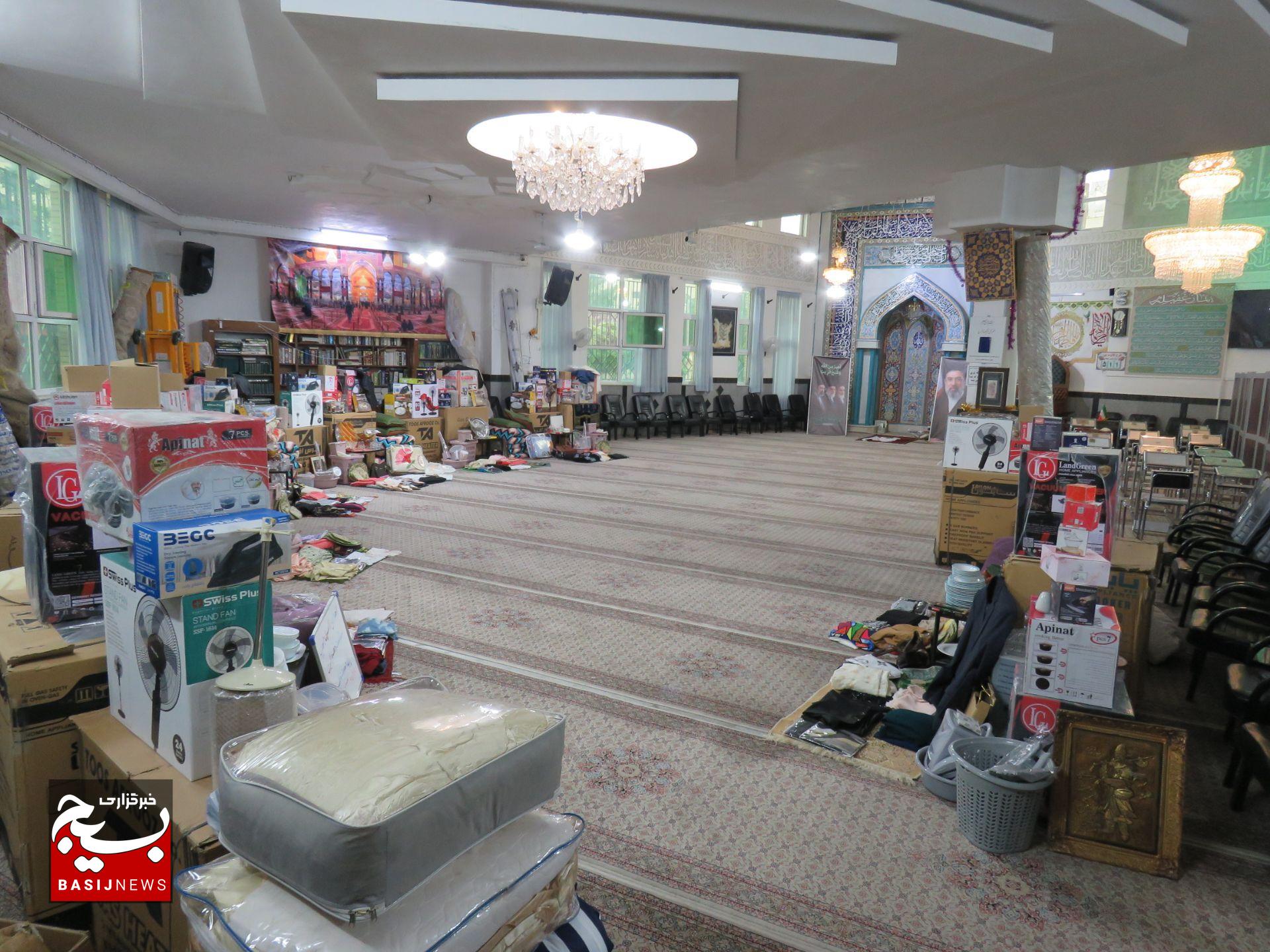 اهدای ۱۱ سری جهیزیه به زوج‌های نیازمند توسط بسیجیان مسجد امام الائمه(ع)