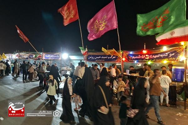 جشن بزرگ «مهمونی کیلومتری غدیر» در کنگان برگزار شد