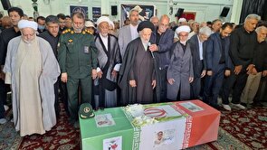 تشییع پیکر شهید والامقام حسن یعقوب پور در بیرجند