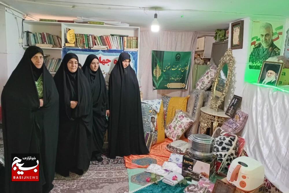 اهدای جهیزیه ۱۲۰ میلیون تومانی به نوعروس نهاوندی