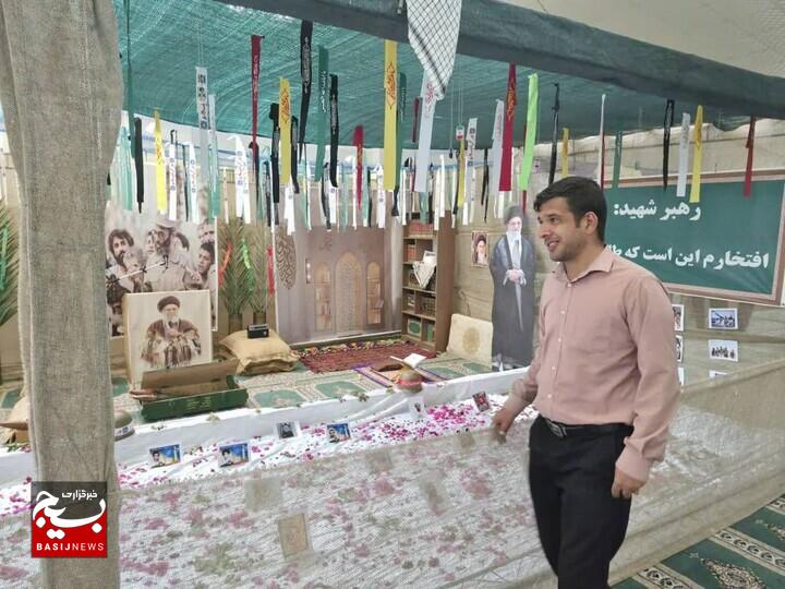نمایشگاه از محراب تا معراج طلاب عنبرآباد