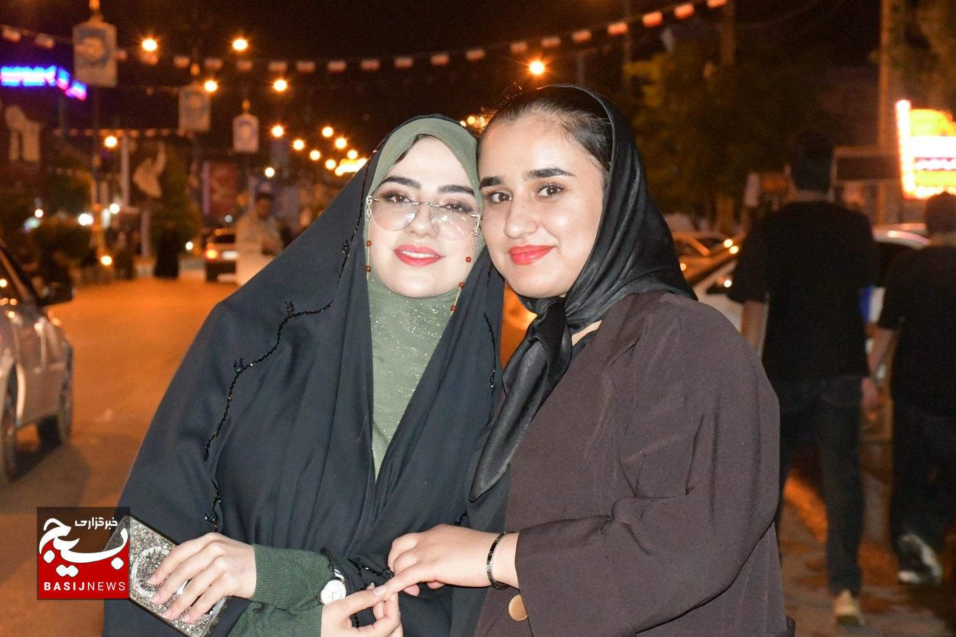 جلوه های ویژه از قرار شبانه یاسوج + ( تصاویر)
