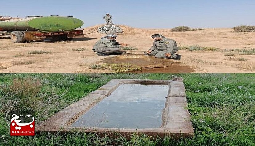 بازگشت حیات به منطقه میشداغ خوزستان با بازسازی و آبگیری آبشخور‌ها