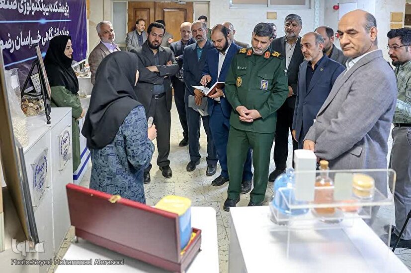 به روایت تصویر؛ بازدید جانشین فرماندهی سپاه امام رضا(ع) از جهاددانشگاهی خراسان رضوی